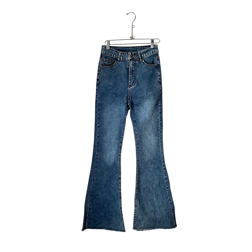Faded High-Rise Bootcut Jeans: 90s, Y2K, Modern